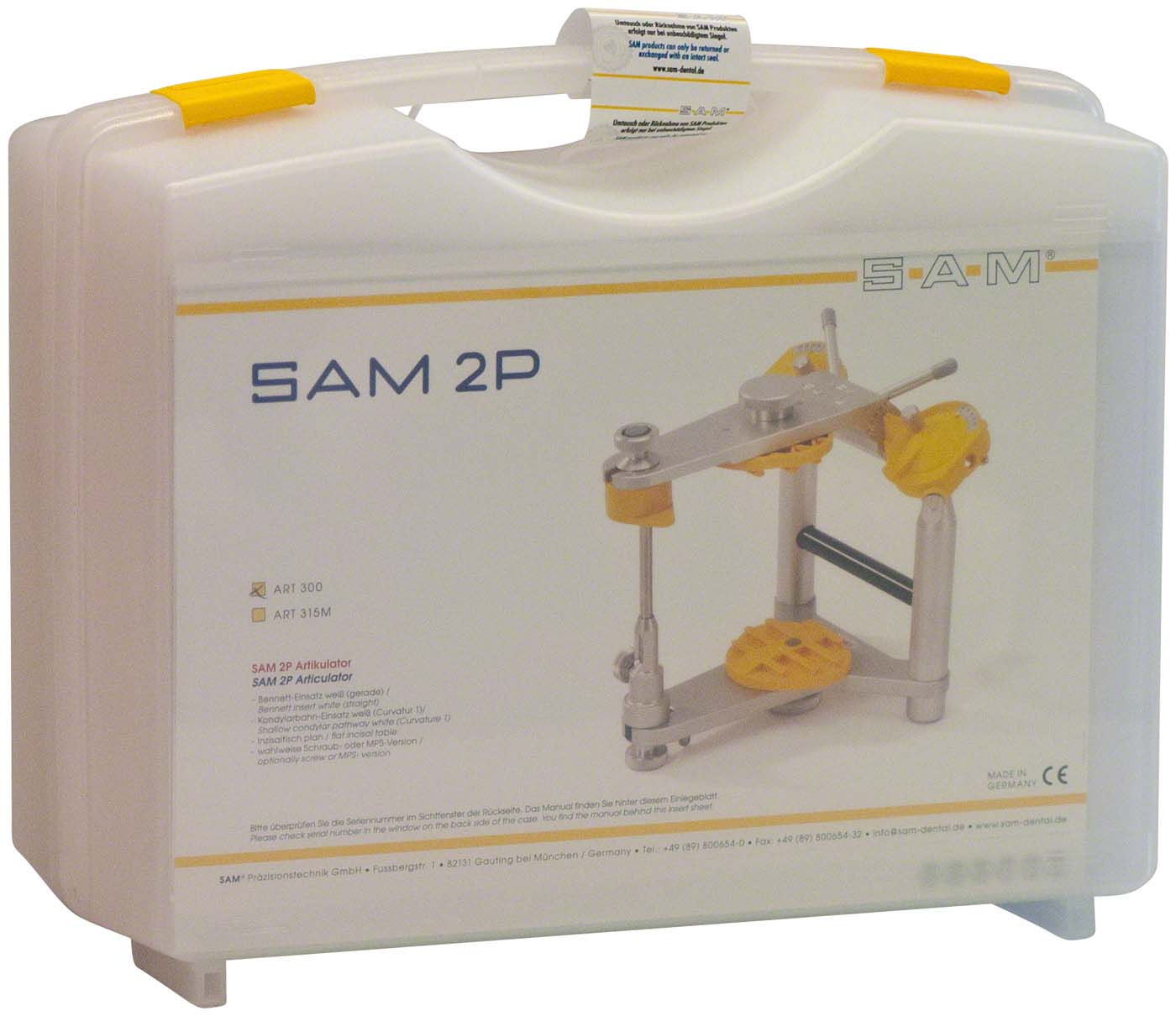 Artikulator SAM® 2P Stück für Schraubmontageplatten-Systeme Artikulator SAM® 2P SAM
