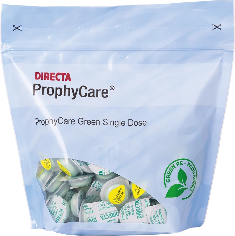 ProphyCare® Prophy Paste Packung 144 x 2 g Single Dose grün, RDA 170
