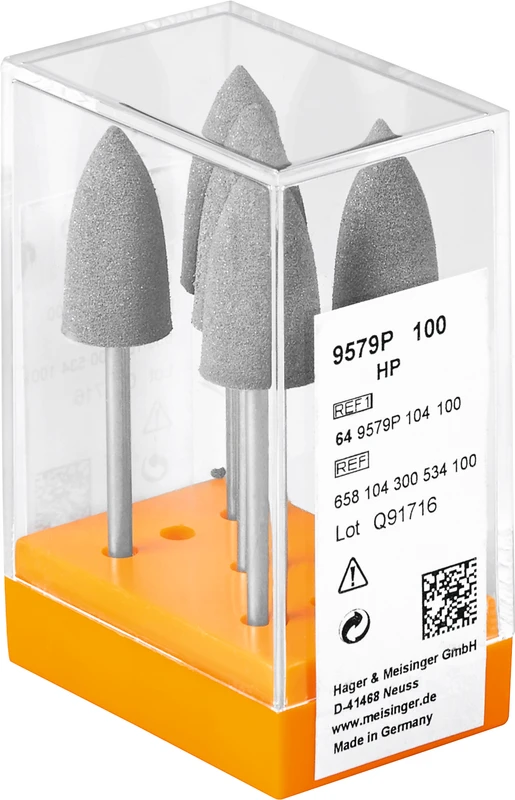 Kunststoffpolierer 9579 Packung 5 Stück grau, HP, Figur 300, 20 mm, ISO 100