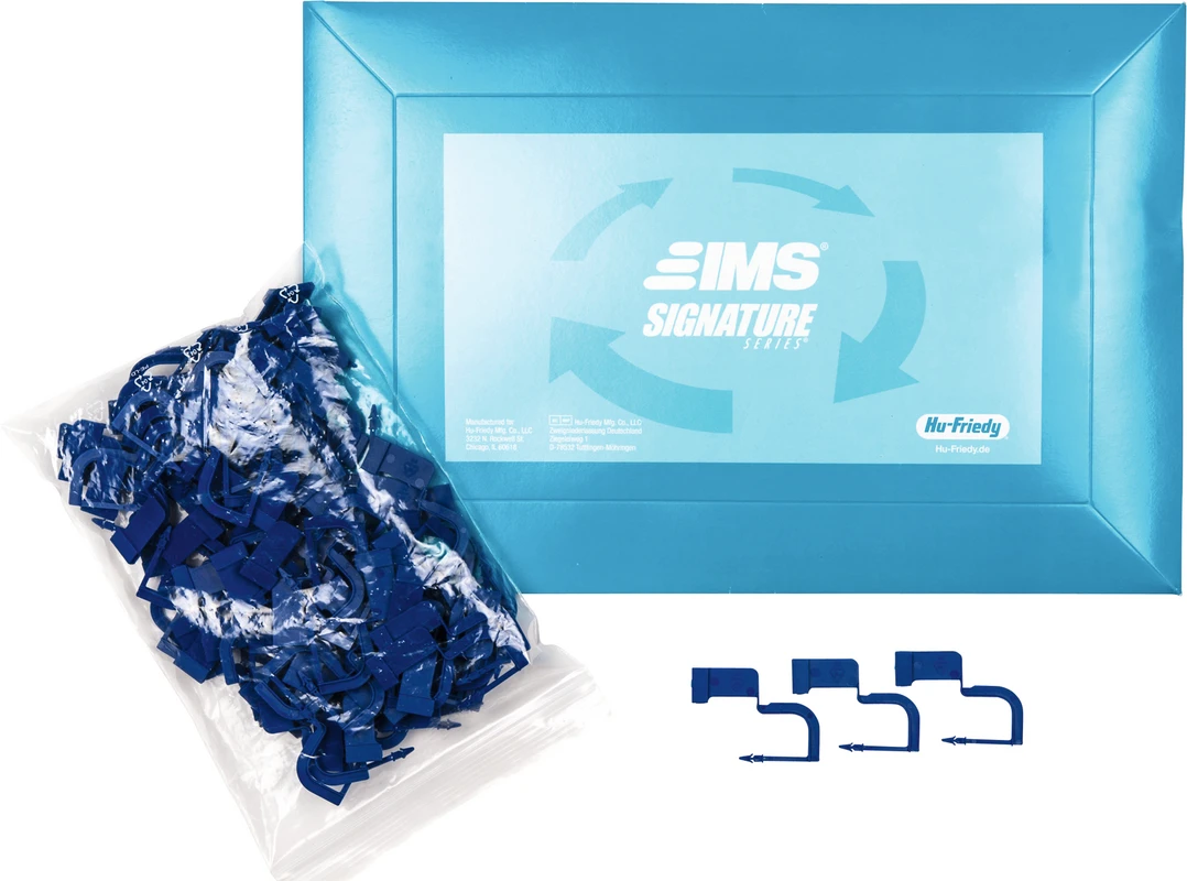 Container/Kassetten Packung 100 Siegel für Container, IMCO-SEAL, blau