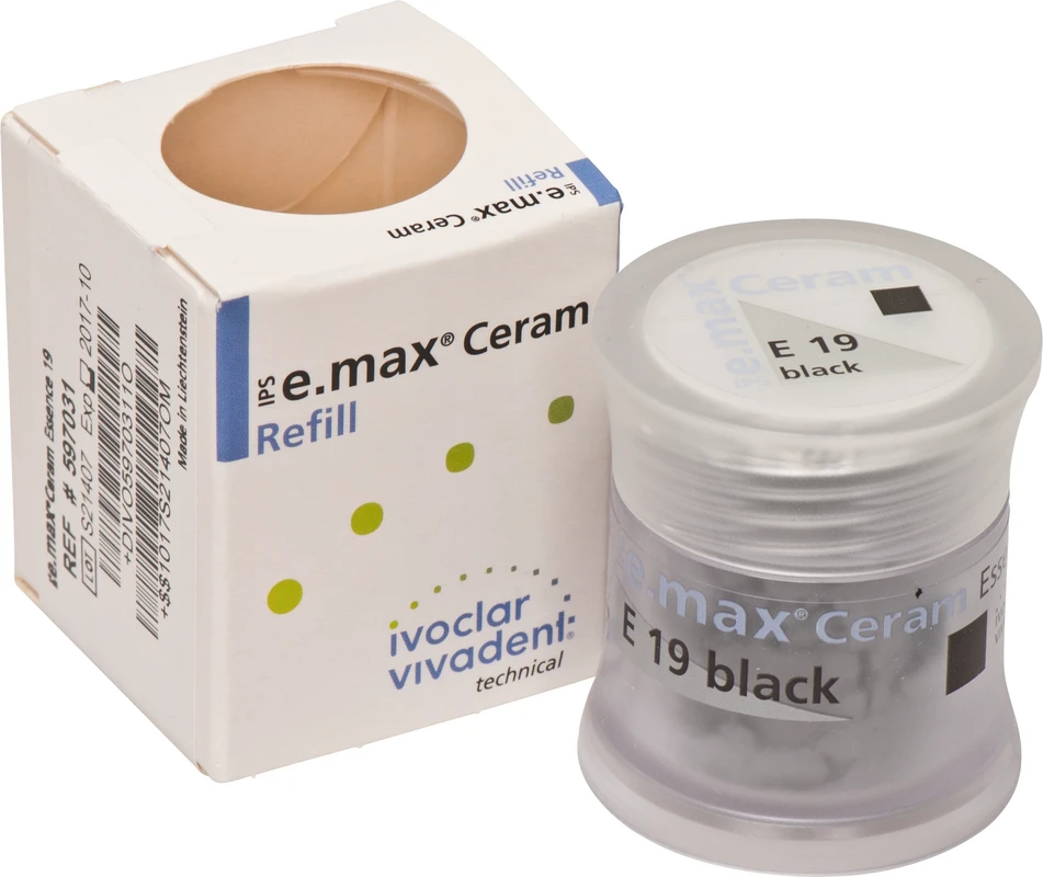 IPS e.max® Ceram Dose 5 g Pulver essence 19-black