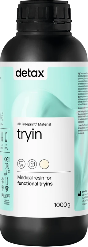 FREEPRINT® tryin Flasche 1 kg Kunststoff A2