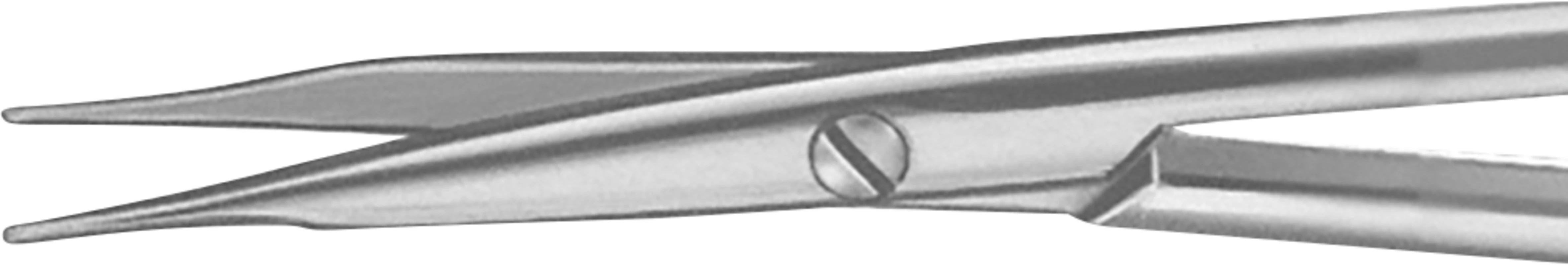 Präparierschere nach Jameson Stück BC177R, 150 mm, gebogen
