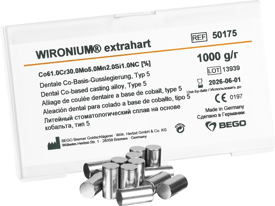 WIRONIUM® extrahart Packung 1 kg