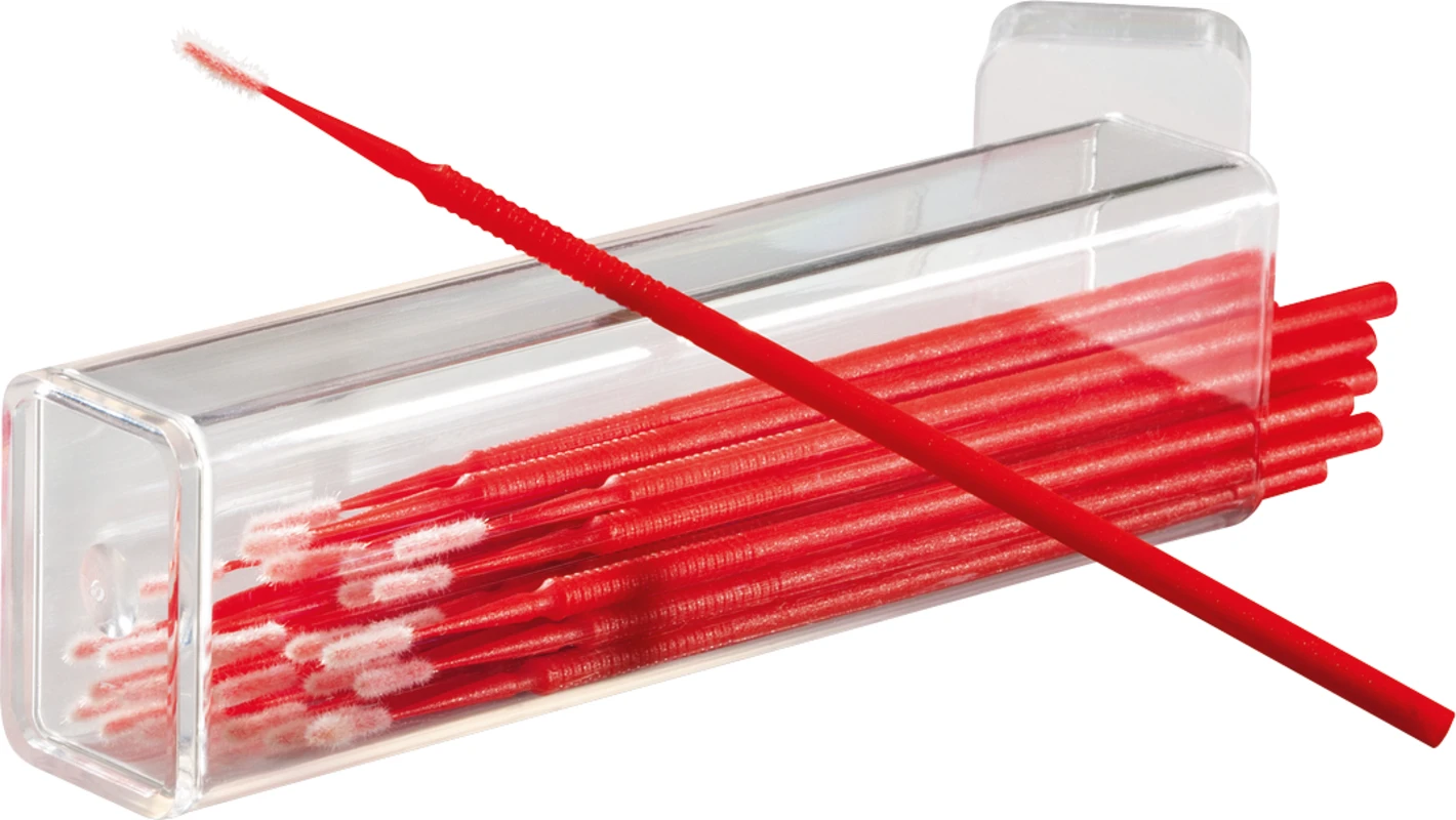 LuxaBond Endopinsel Packung 25 Stück red