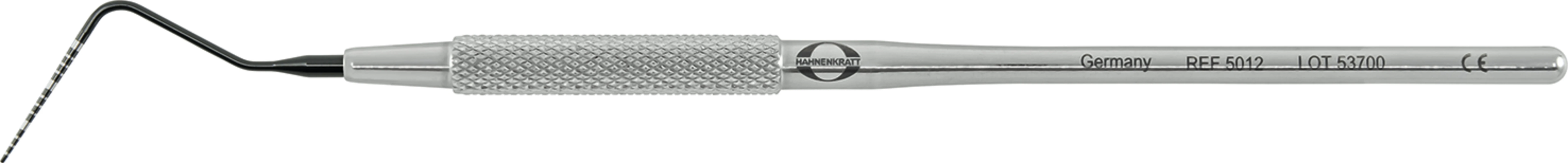 BLACK PSI-Parodontometer Stück mit Skalierung 1 mm (1-15 mm), Edelstahlgriff