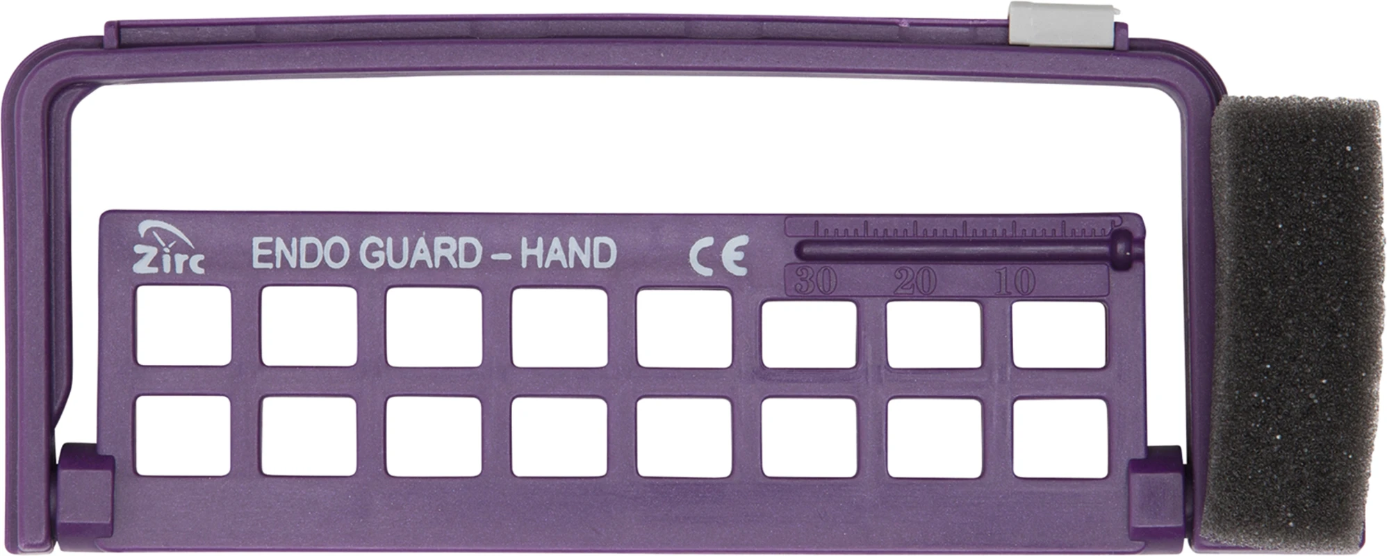 Steri-Endo Guard Hand Stück für 16 Handinstrumente, pflaume, 13,7 x 1 x 5,6 cm