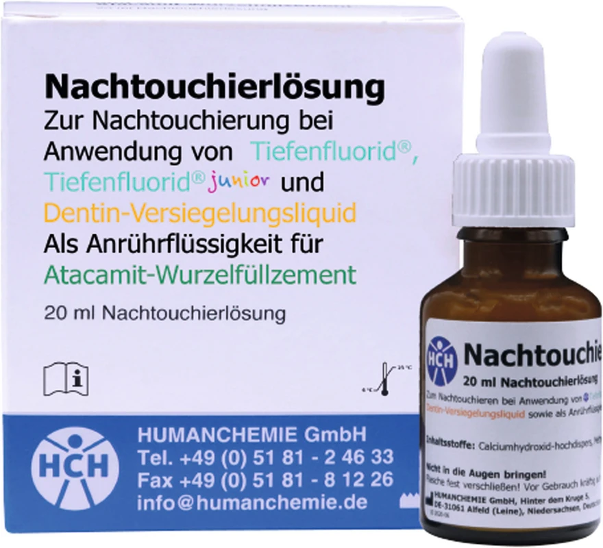 Nachtouchierlösung Flasche 20 ml Nachtouchierlösung HUMANCHEMIE