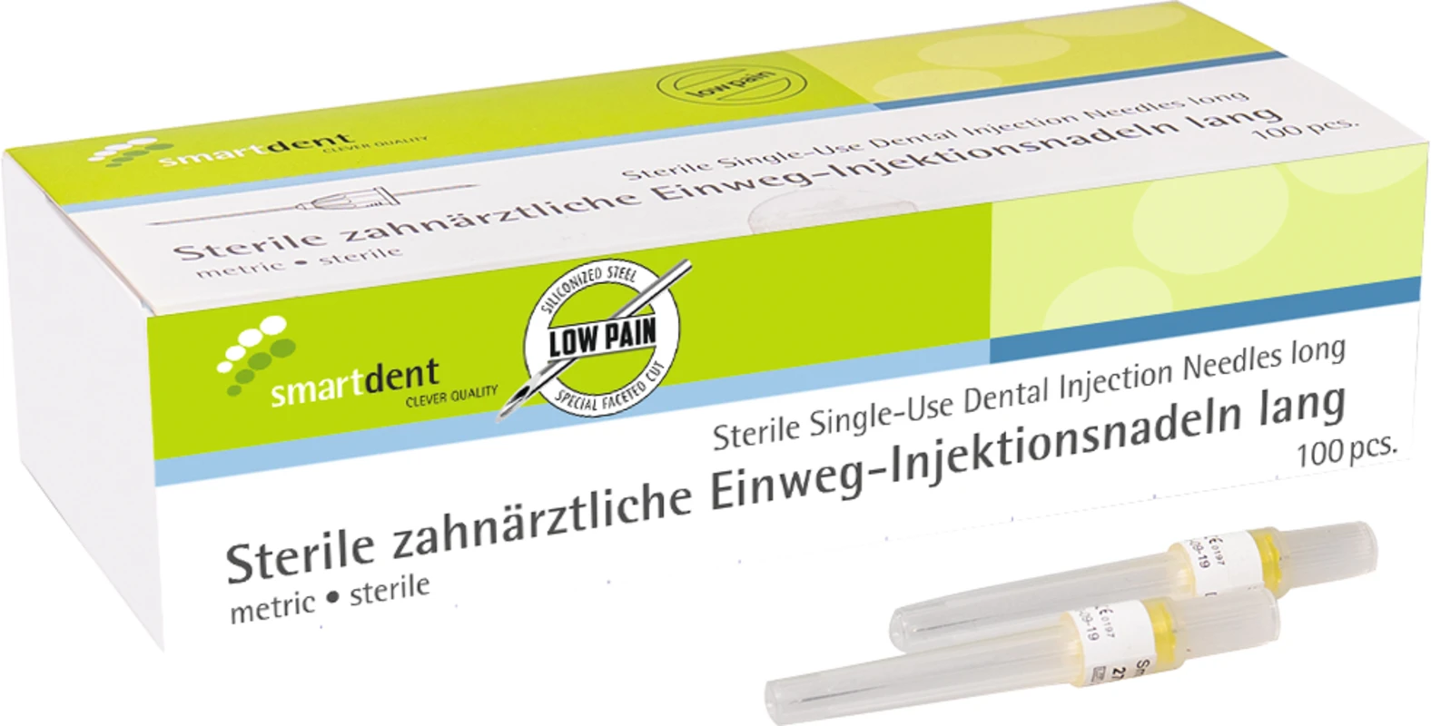 smart Injektionskanülen Packung 100 Stück &Oslash; 0,4 x 40 mm