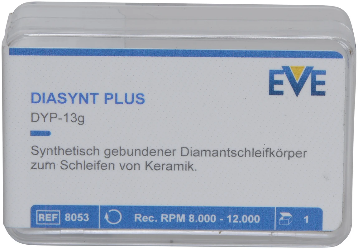 EVE DIASYNT® PLUS Stück grün grob, HP, Figur Konus, 4 x 10 mm