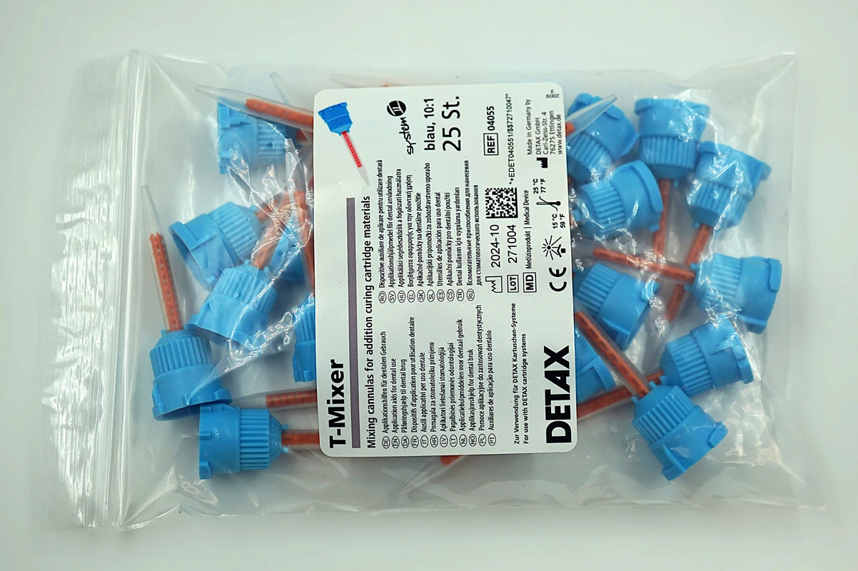 tempofit® semi T-Mixer Packung 25 Stück blau, 10:1
