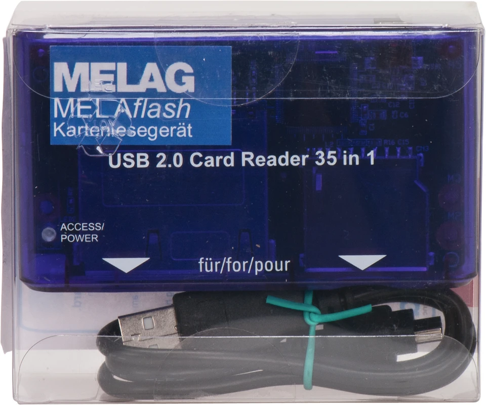 MELAflash Packung 1 USB-Kartenlesegerät