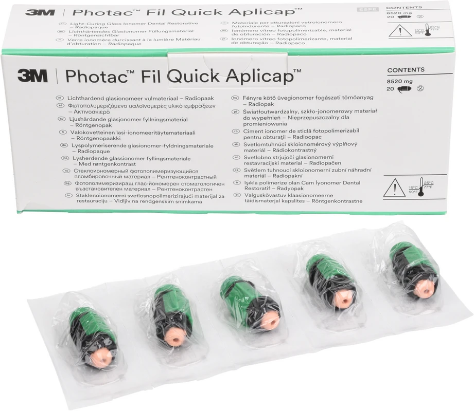 Solventum™ Photac™ Fil Quick Aplicap™ Packung 20 Stück A2