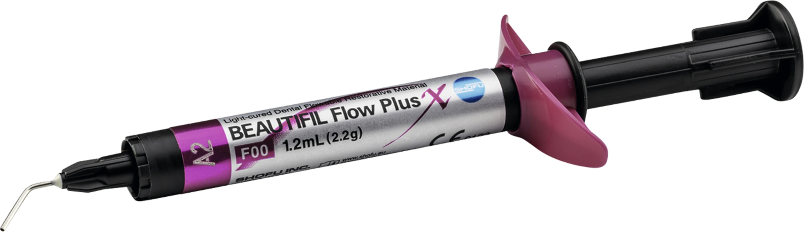 BEAUTIFIL Flow Plus X Spritze 2,2 g A1, F00 inklusive 5 Spritzenaufsätze