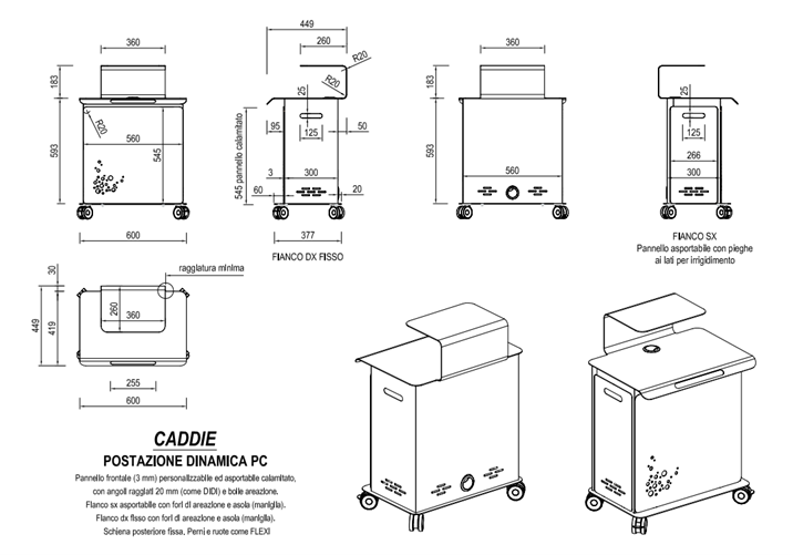 Caddie Cart von Edarredo