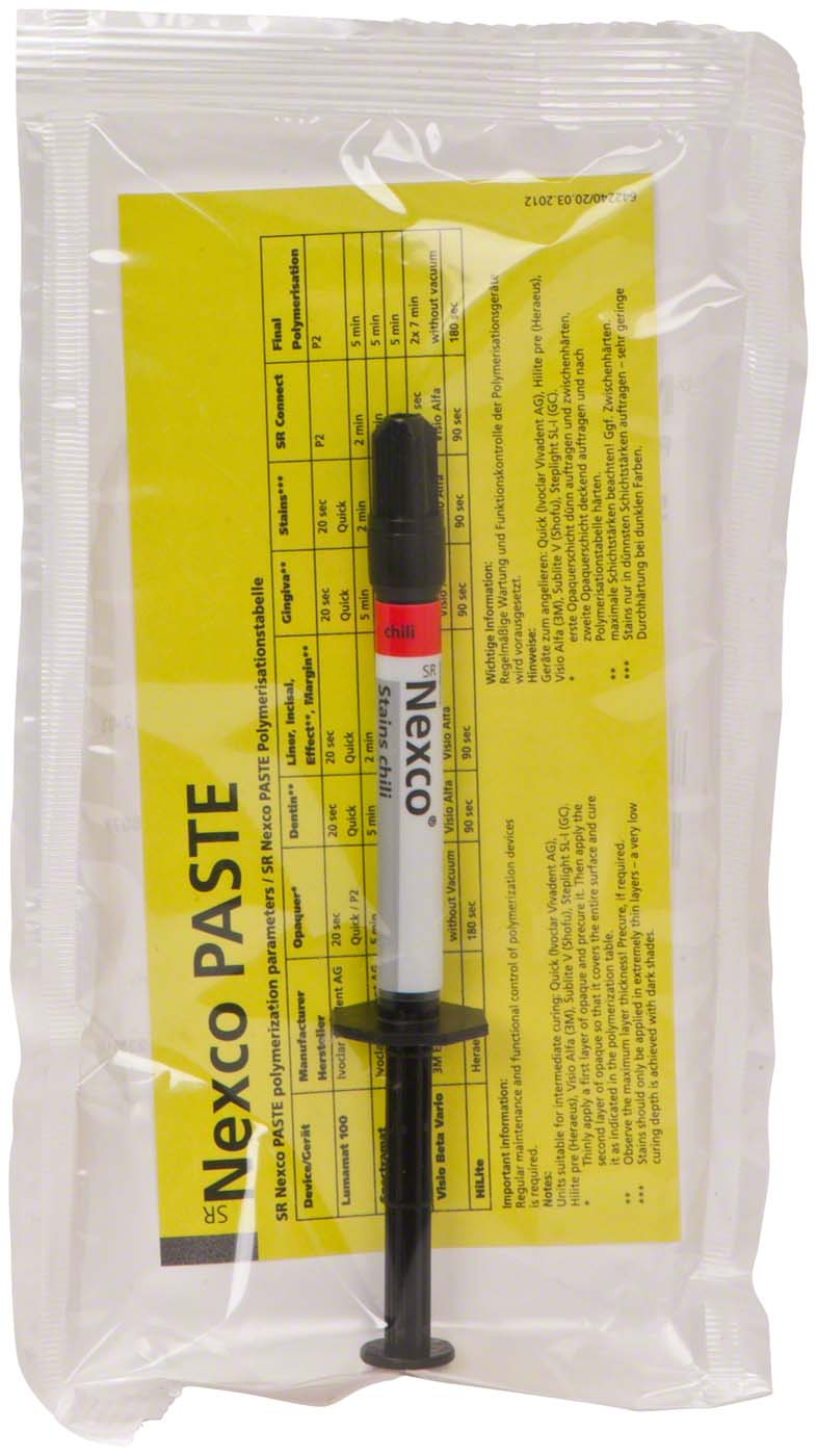 SR Nexco® Stains Spritze 1 ml Paste Stains chili SR Nexco® Stains Ivoclar