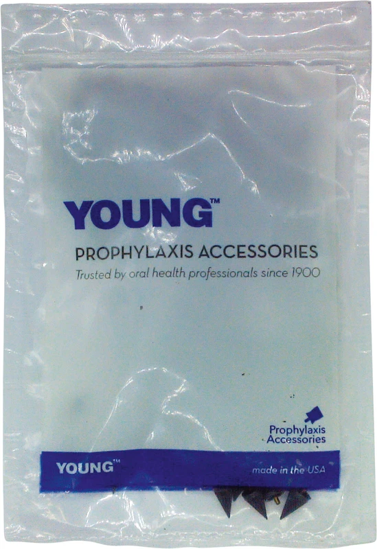 Young™ Prophylaxe-Polierer Pointed Polisher Packung 144 Stück grau, weich, spitz