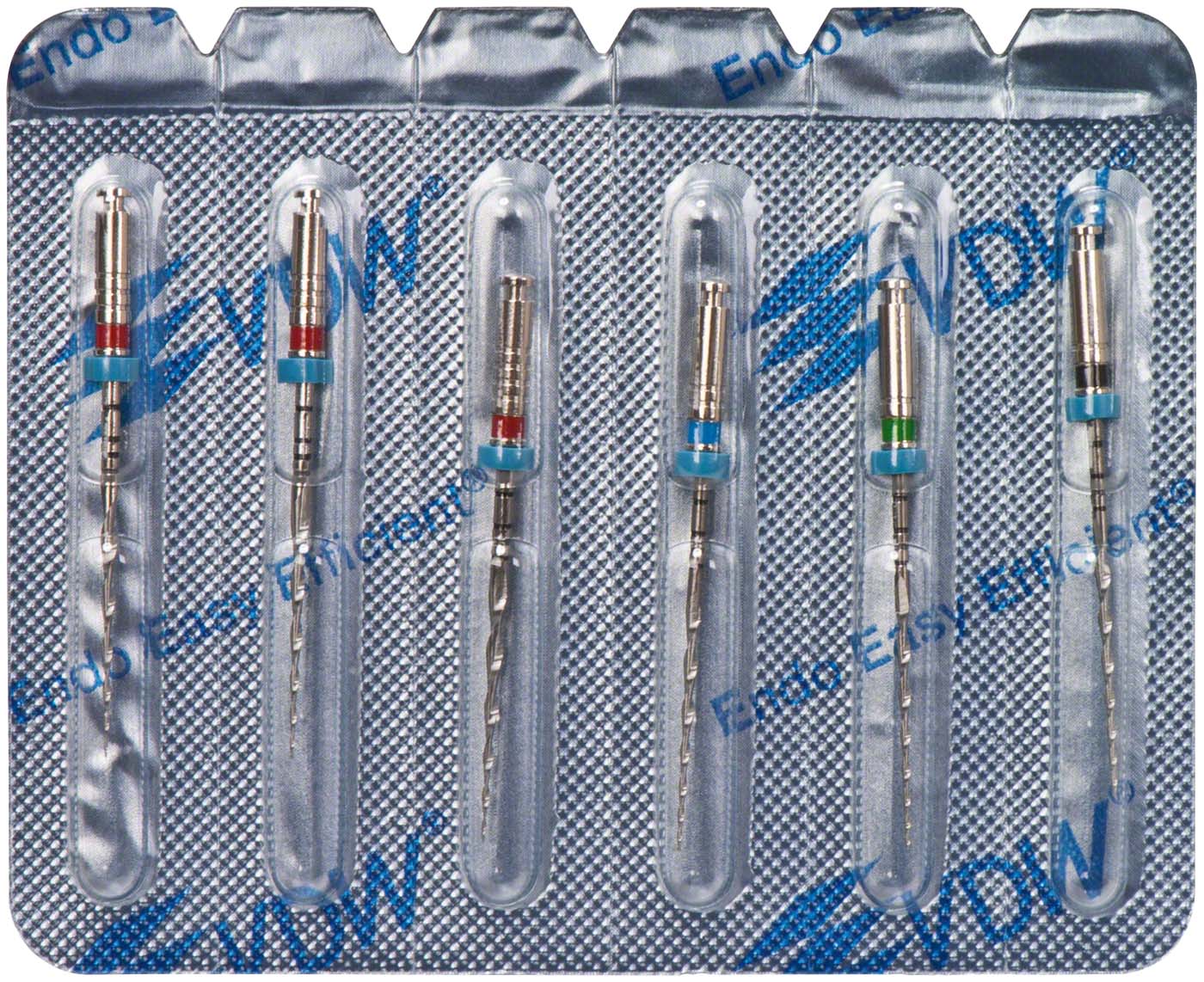 Mtwo® Sortiment 6 Instrumente 25 mm, Taper.04-07, ISO 025-040 Mtwo® Instrumente VDW