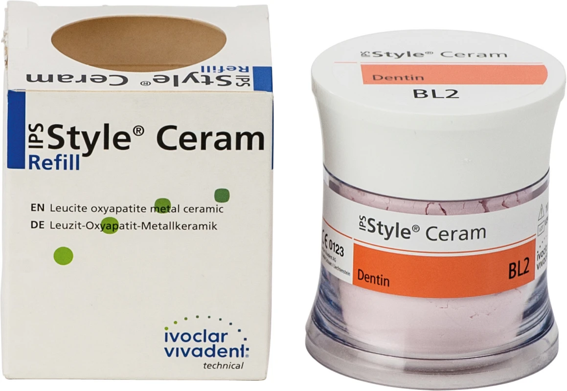 IPS Style® Ceram Dose 100 g Pulver dentin BL2