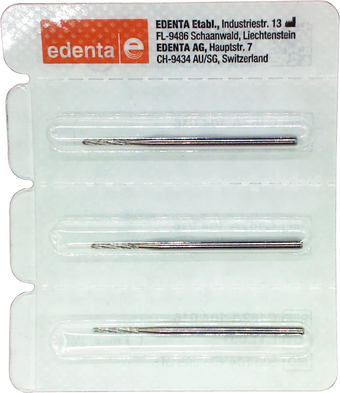 Chirurgie Knochenfräser nach Lindemann C162A Packung 3 Stück HP, Figur 408, 10 mm, ISO 016