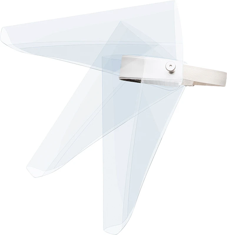 Cardex-Schutzbrille/Schutzvisier Stück groß 21,5 cm, weiß