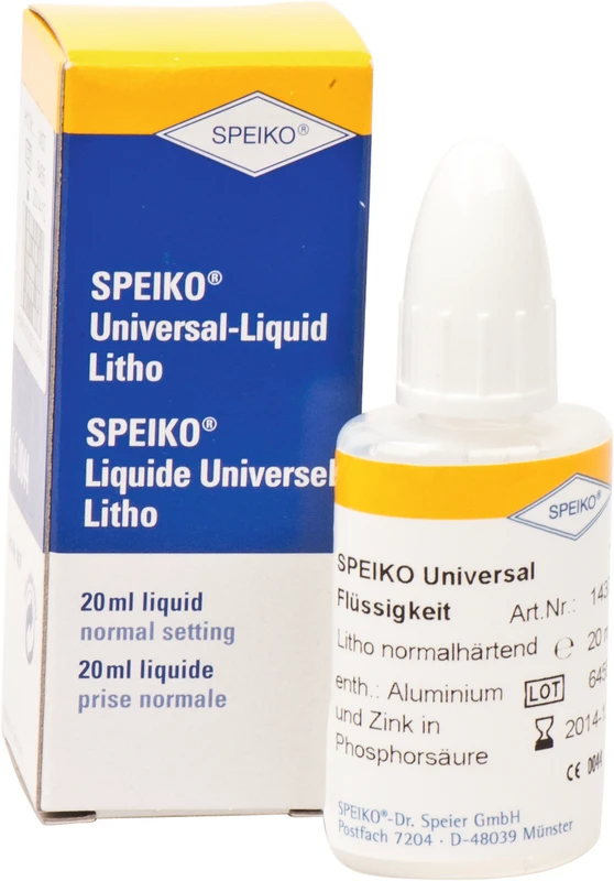 Universal-Flüssigkeiten Flasche 20 ml LITHO, normalhärtend