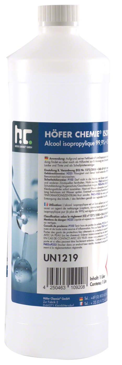 Isopropanol 99,9% Höfer Chemie GmbH