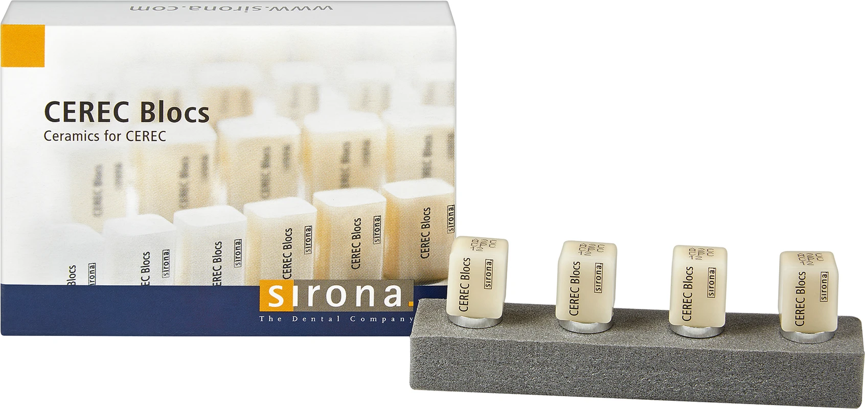 CEREC® Blocs C PC Packung 8 Stück Gr. 12, A2C