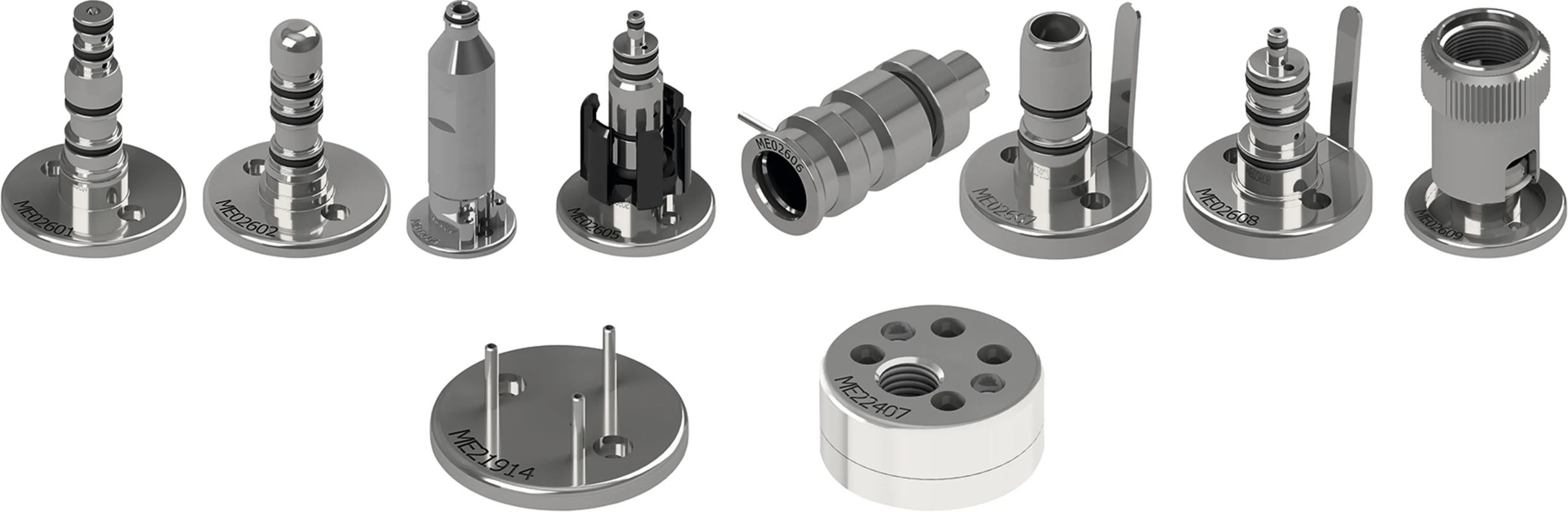 Carebox blue Adapter Stück für ISO-Anschluss (Intrakupplung) Carebox blue Adapter MELAG