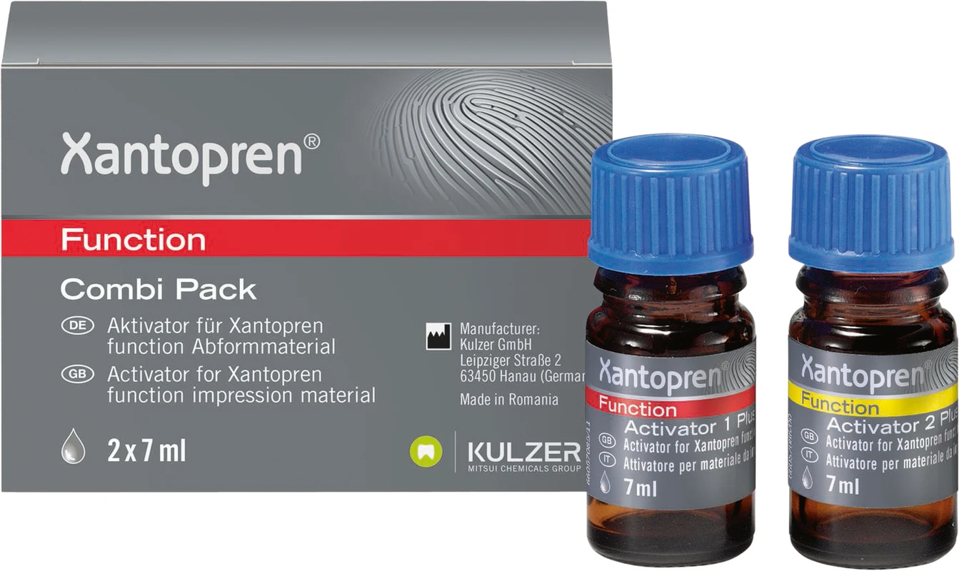 Xantopren® function Packung 7 ml Härterkomponente 1, 7 ml Härterkomponente 2
