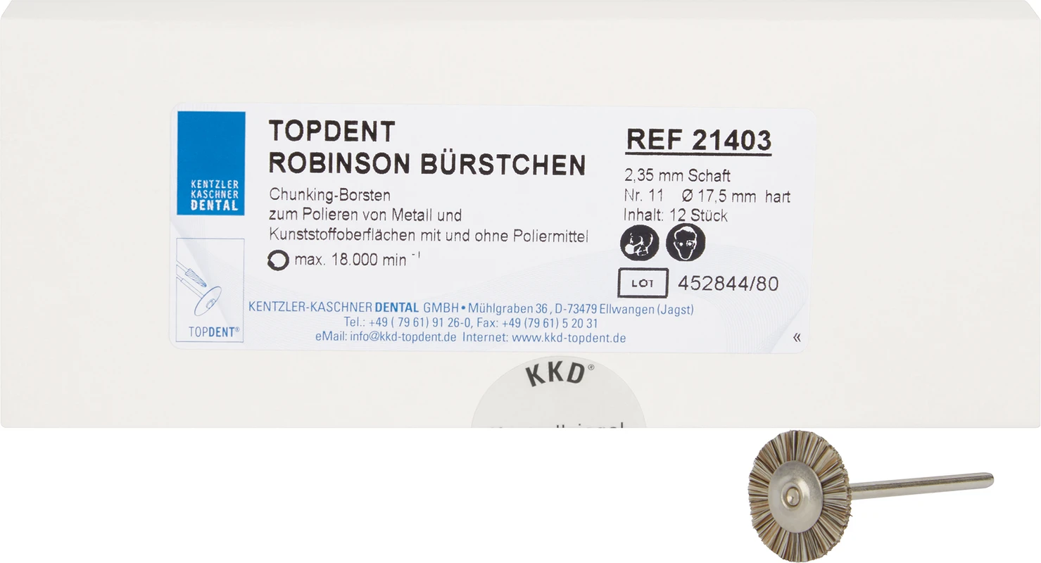 Polierbürsten Robinson Kentzler-Kaschner