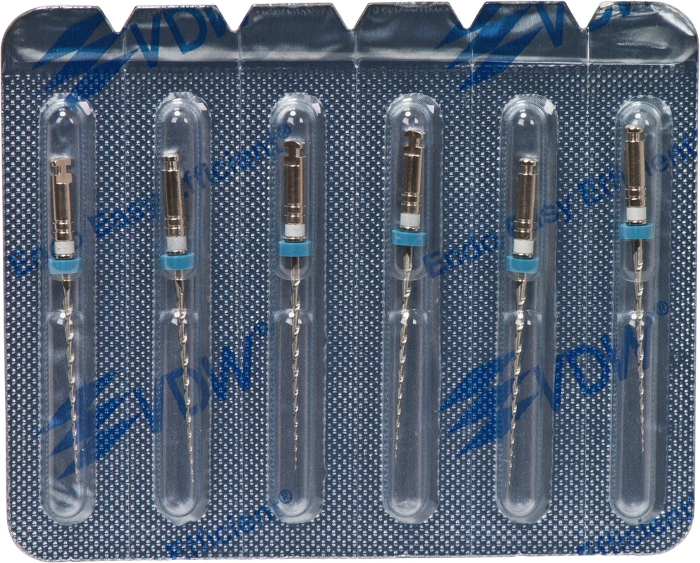 Mtwo® Blisterpackung 6 InstrumenteABT 21 mm, 25 mm, Taper.05, ISO 015 Mtwo® Instrumente VDW