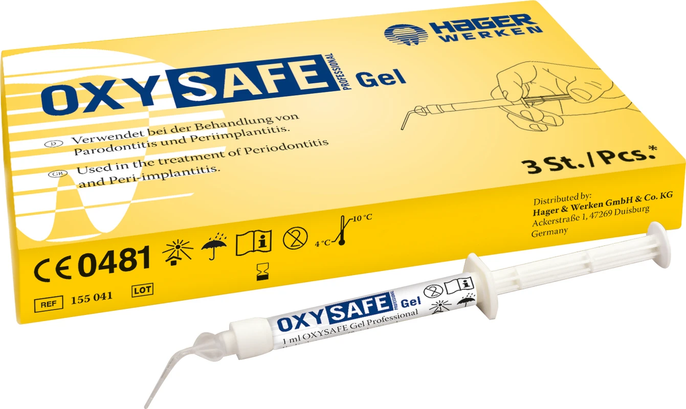 OXYSAFE® Professional Packung 3 x 1 ml Spritze