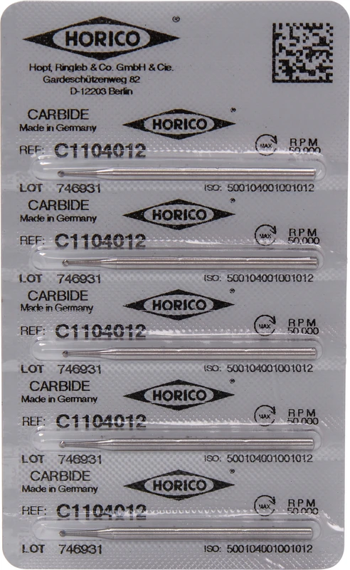HM-Bohrer C1 Packung 5 Stück HP, Figur 001, ISO 012