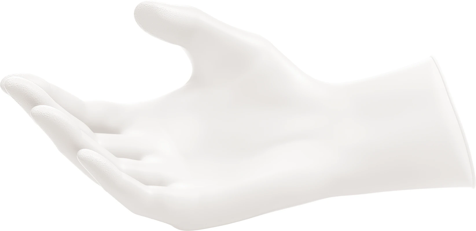 MICRO-TOUCH® Nitrile Packung 150 Stück puderfrei, weiß, M