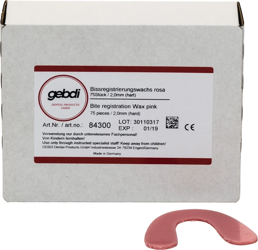 Bissregistrierungswachs