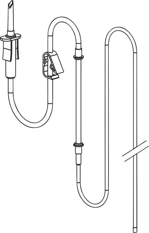 Mehrweg-Sprayschlauchset Stück 2,2 m für Motor mit 1,8 m Kabel