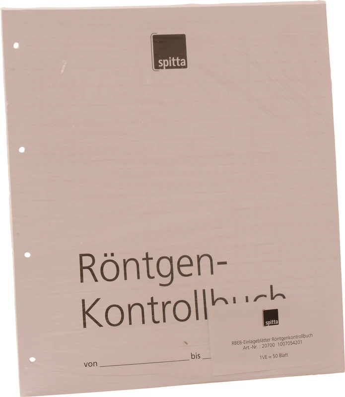 Einlageblatt Spitta Verlag