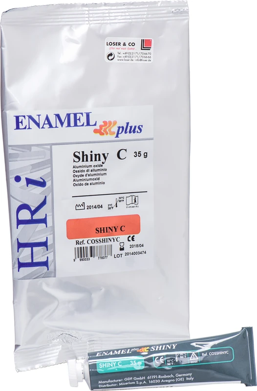 SHINY-Poliersystem Packung 35 g Tube Alu-Oxydpaste C