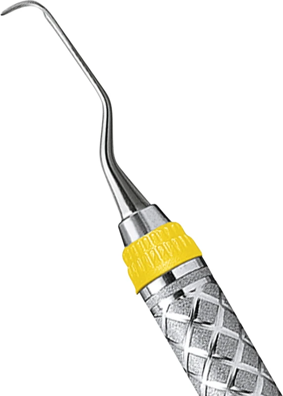 Küretten Gracey After Five EverEdge™ 2.0 Stück Figur 5/6, labial/lingual, Griff #9, gelb