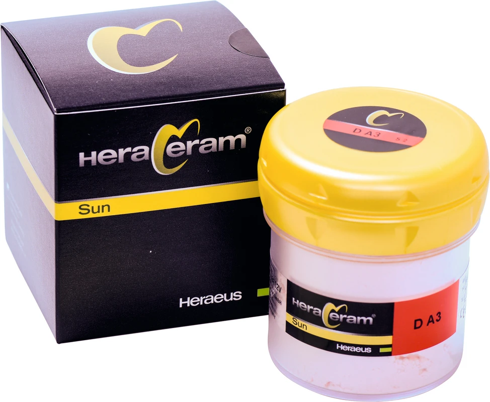 HeraCeram® Sun Dose 100 g Pulver dentin DA3 HeraCeram® Sun Dose 100 g Pulver dentin DA3