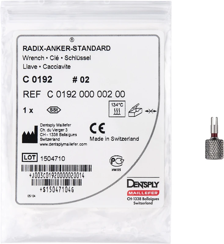 RADIX-ANKER-STANDARD Stück Steckschlüssel 2