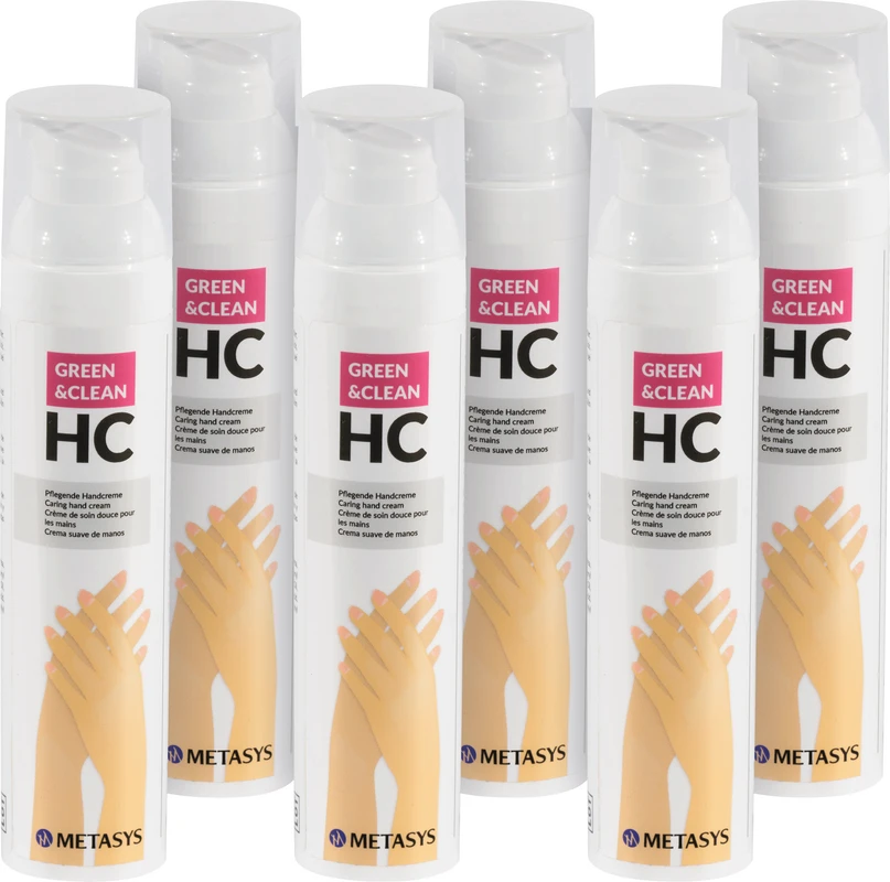 GREEN&CLEAN HC Packung 6 x 100 ml Spender