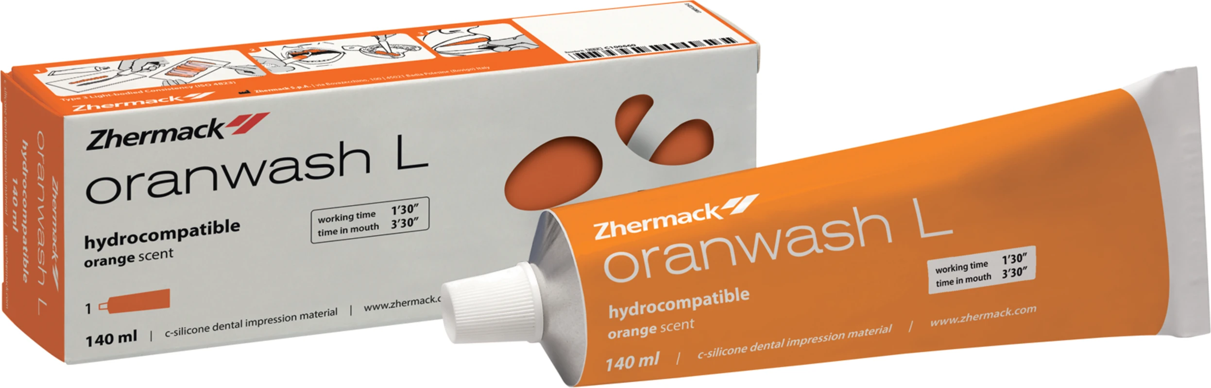 Oranwash L Tube 140 ml Orangenaroma