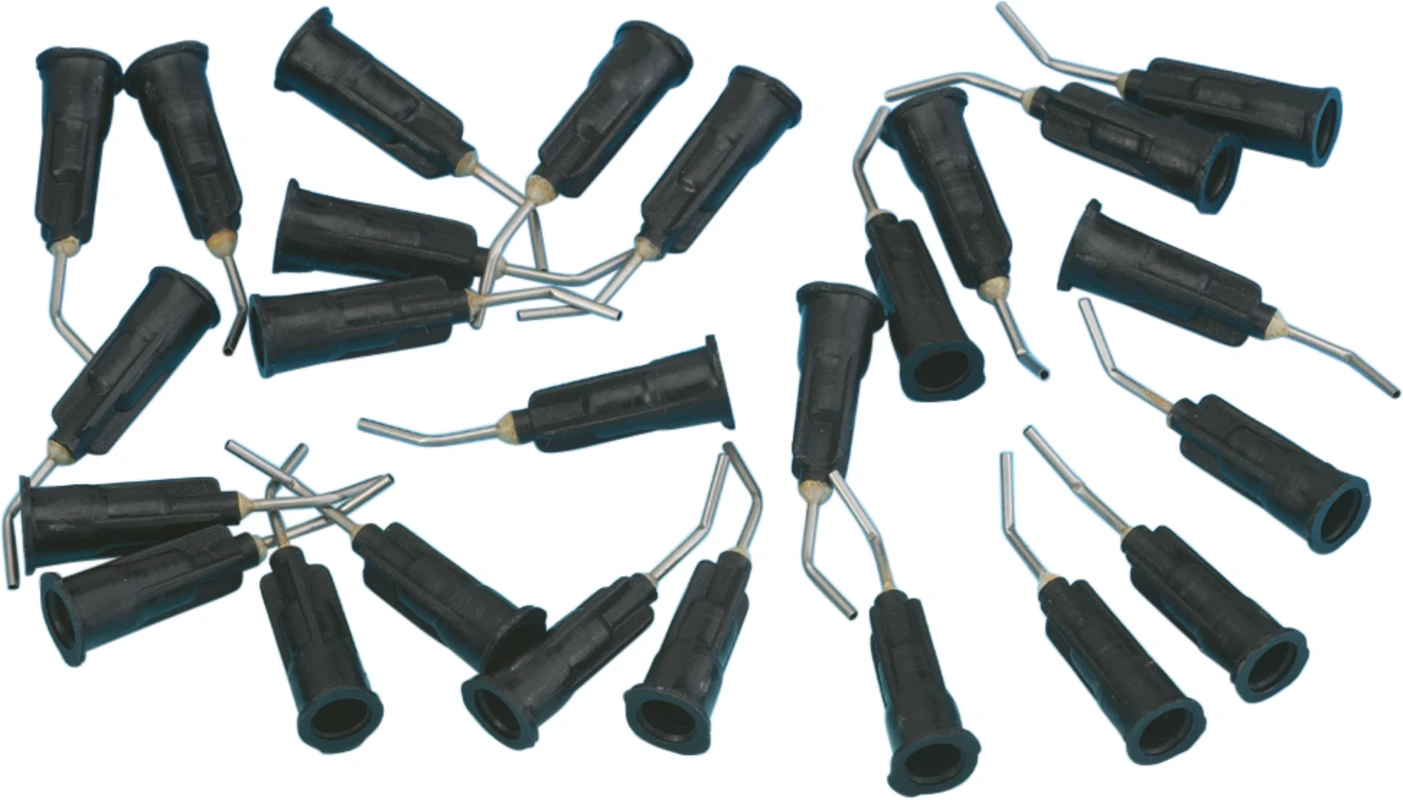 APPLIKATIONSKANÜLEN 20G Beutel 25 Stück schwarz, gewinkelt, 20 Gauge