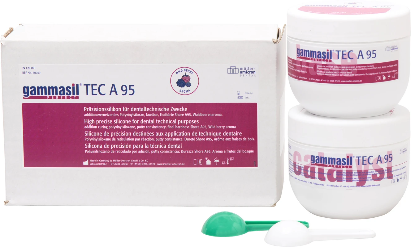 gammasil® PERFECT TEC A 95 Packung 420 ml Base, 420 ml Katalysator