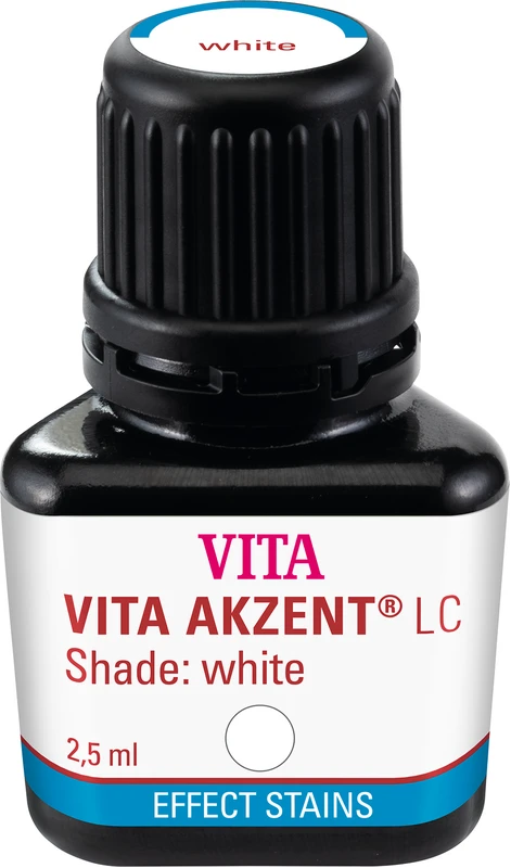 VITA AKZENT® LC Flasche 2,5 ml Effektfarben effect stains weiß