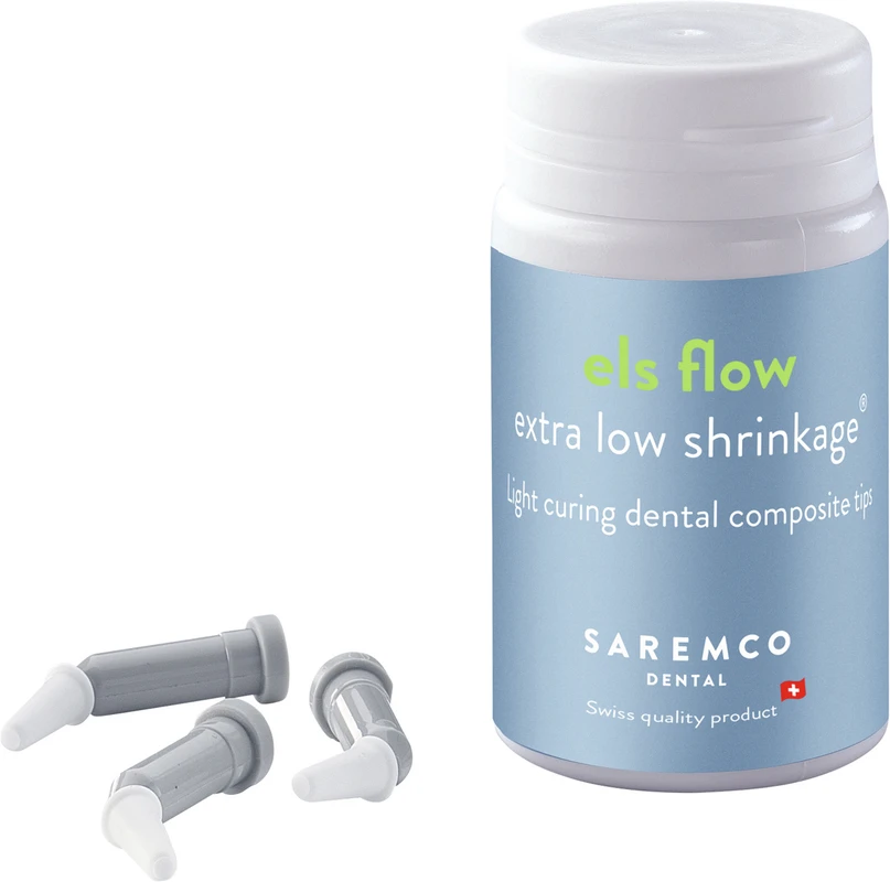 els extra low shrinkage® FLOW Packung 16 x 0,3 g Tip A1
