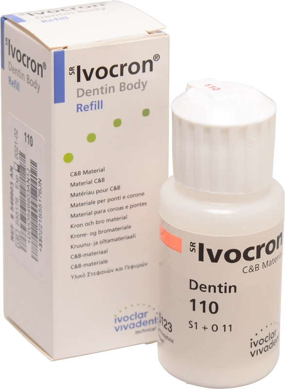 SR Ivocron® Flasche 30 g Pulver dentin 110/01