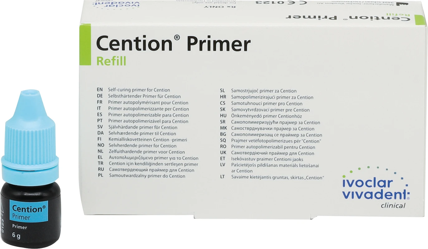 Cention Primer Packung 6 g Primer, 50 Applikatorpinsel